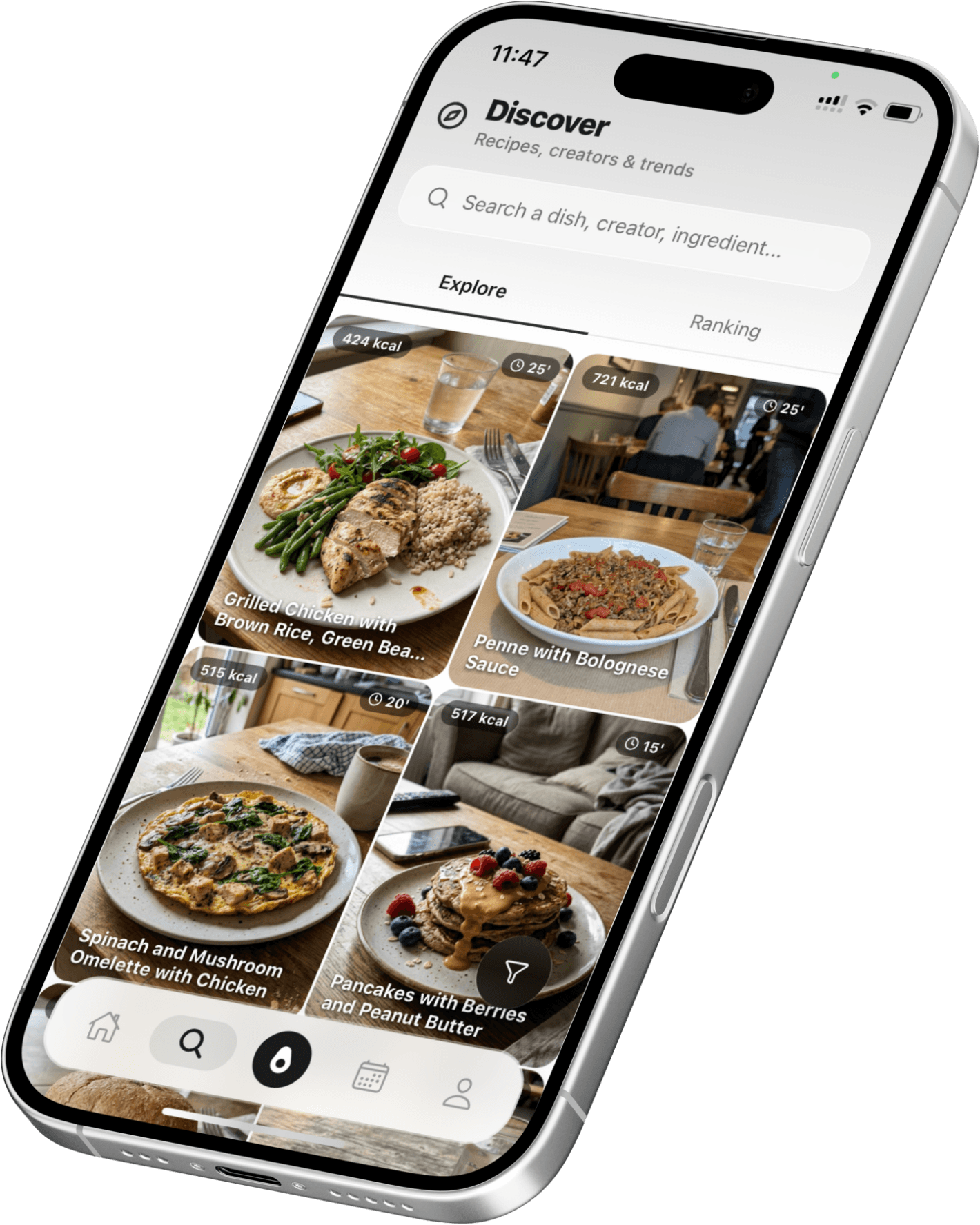 MyReciply app â discover recipes, track your macros, scan your meals